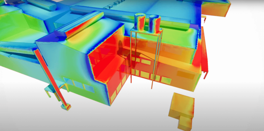 Etude des charges bâtiments - pression - CFD