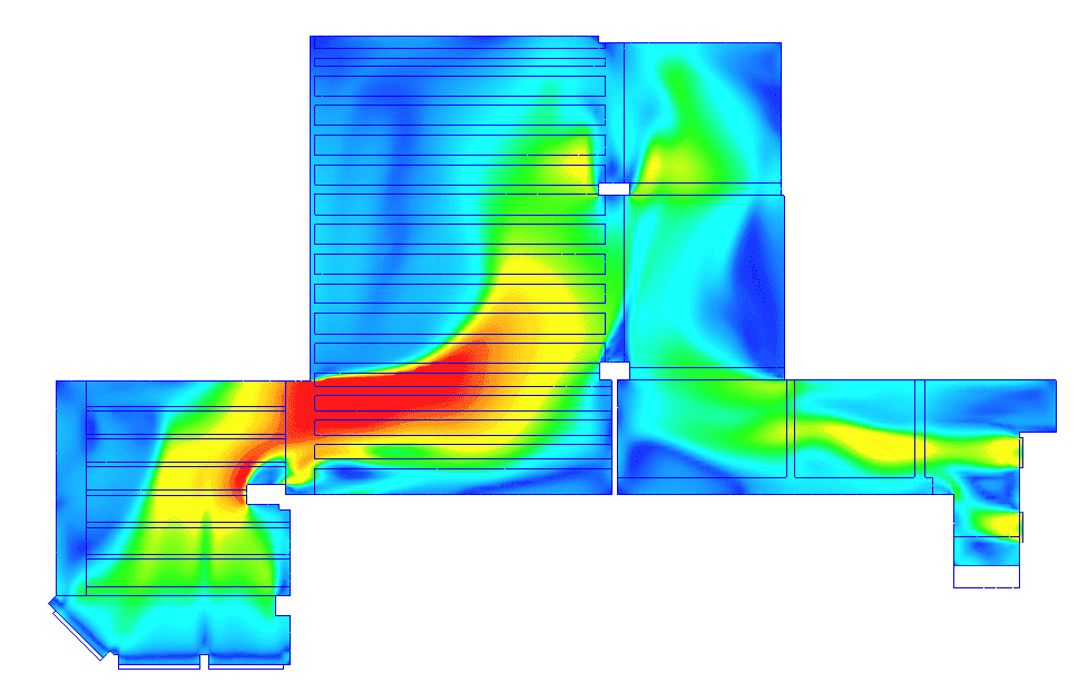 Etude CFD de perte de charge dans un plenum2