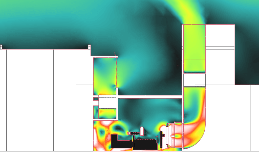 Etude de pertes de charges-cfd-genset