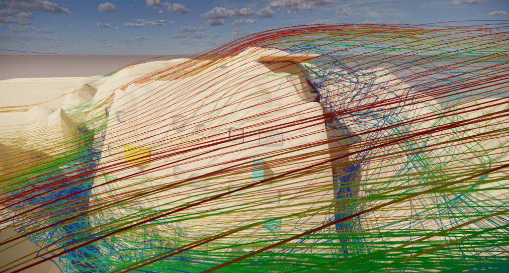 Etude CFD d'une montage en Arabie Saoudite - complexe hôtelier