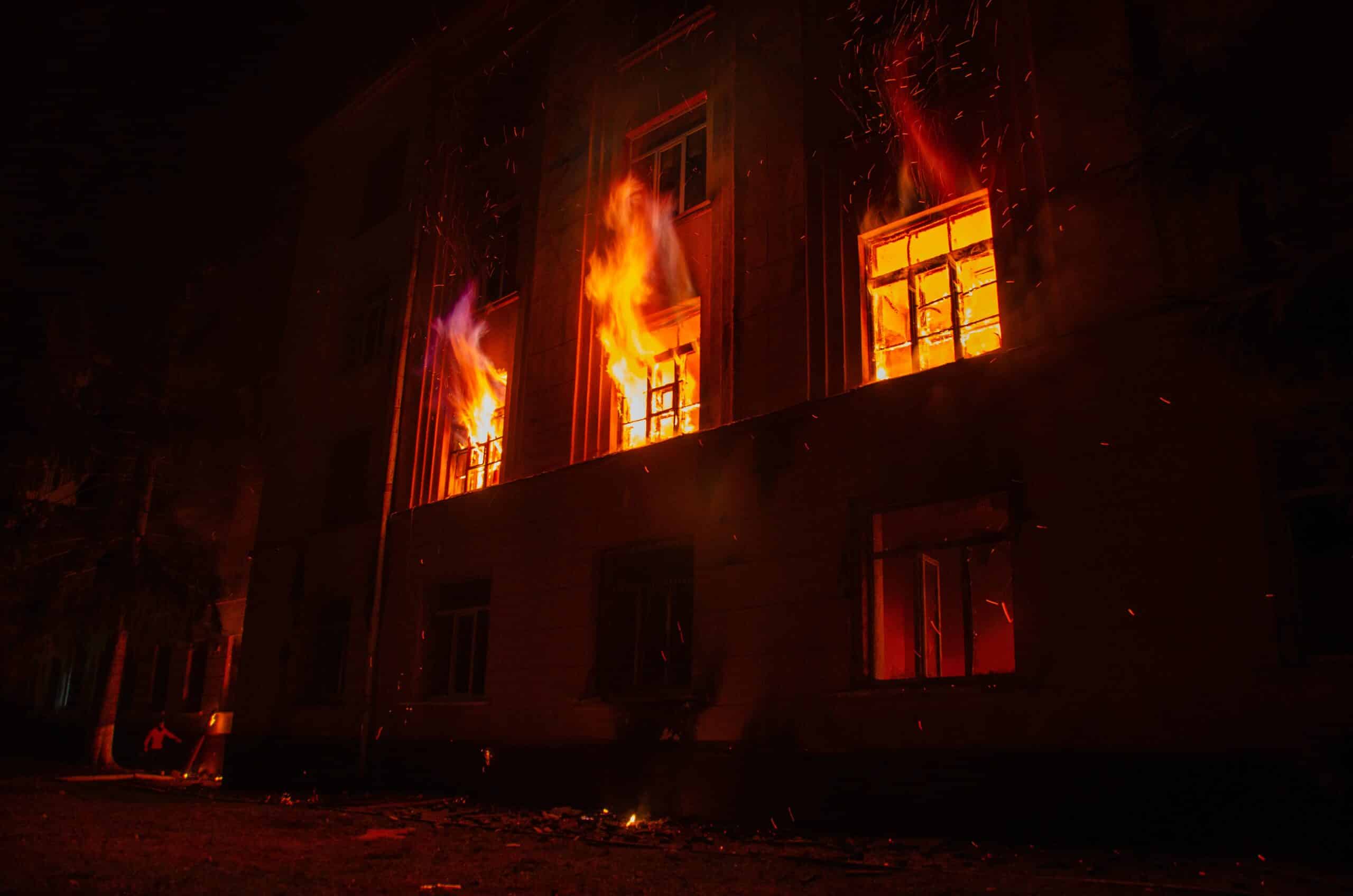 Ingénierie du désenfumage - illustration incendie